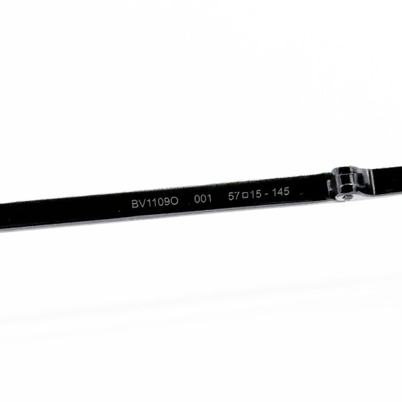 NEW BOTTEGA VENETA EYEGLASSES BV1109O 001 BLACK AVIATOR UNISEX EYEWEAR - Picture 6 of 8